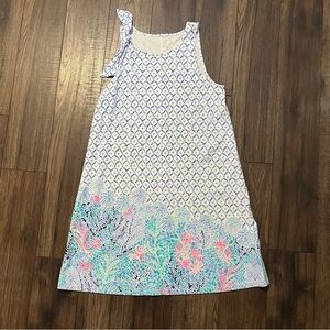 LILLY PULITZER Luella Swing Dress in Sea la Vie Size Large